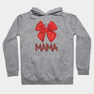 MAMA T-Shirt With red tie Hoodie